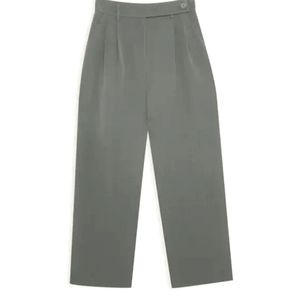 Oak & Fort Wide-Leg trousers Sage Green